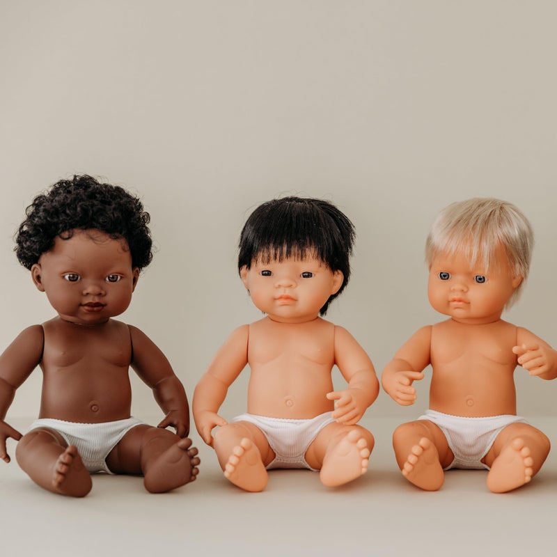 Miniland Doll 15'' Asian Boy (Polybag) - Made in Spain, Anatomically Correct, Quality, Inclusion - Image 4
